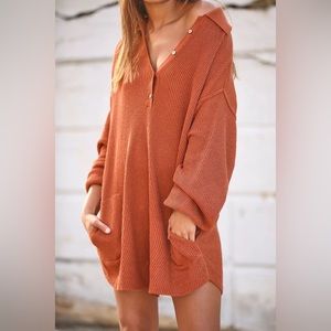 Free People Picnic Sweater Romper